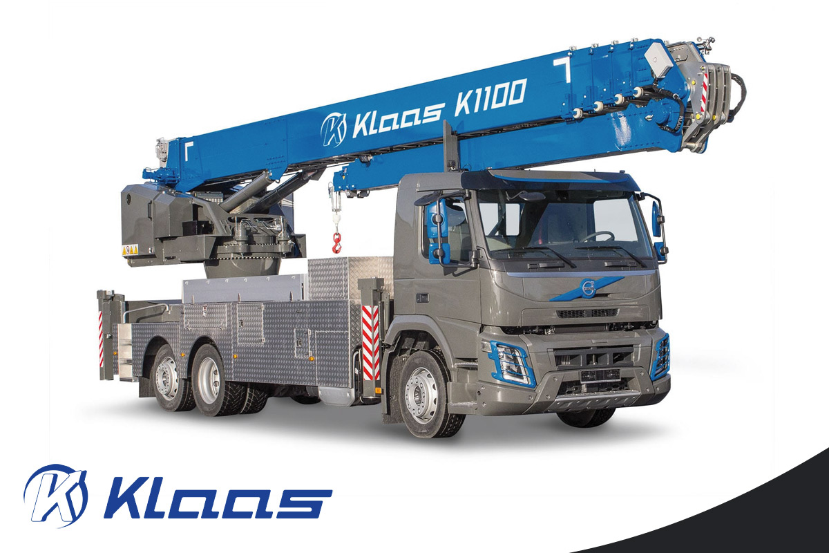 Klaas K1100 vrachtwagen kraan