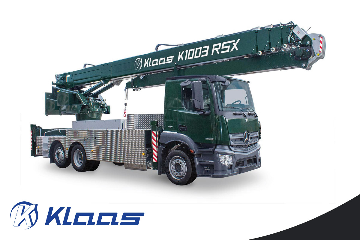Vrachtwagen kraan Klaas K1003